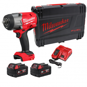 Акумулаторен ударен гайковерт MILWAUKEE M18 FHIW2F12-502X, 18 V, 1491 Nm, ½″ / 4933492783